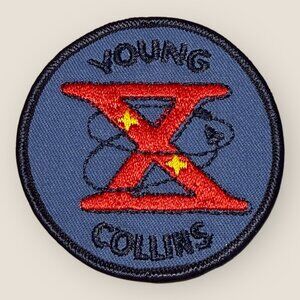 Gemini X Embroidered Patch Space Collectible Young Collins